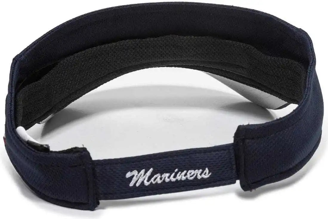 Oc Sports Mlb-185 Traditional Visor - Seattle Mariners - Navy / one Size Fits Most