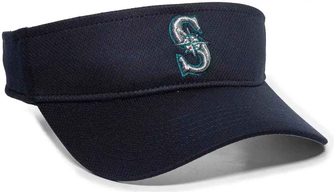 Oc Sports Mlb-185 Traditional Visor - Seattle Mariners - Navy / one Size Fits Most