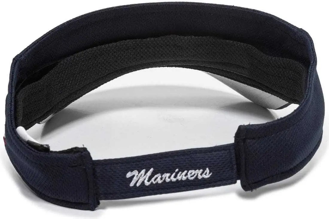 Oc Sports Mlb-185 Traditional Visor - Seattle Mariners - Navy / one Size Fits Most