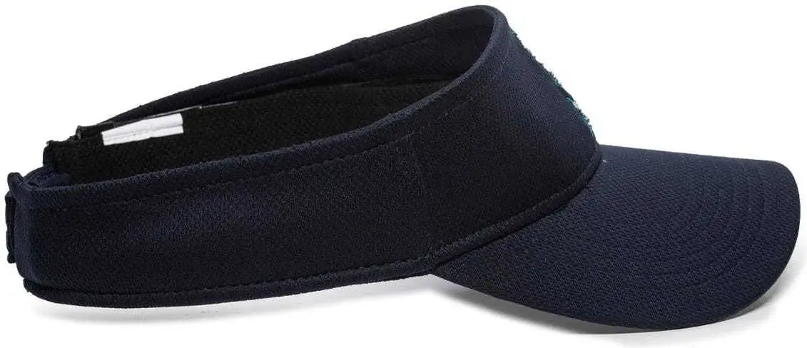 Oc Sports Mlb-185 Traditional Visor - Seattle Mariners - Navy / one Size Fits Most