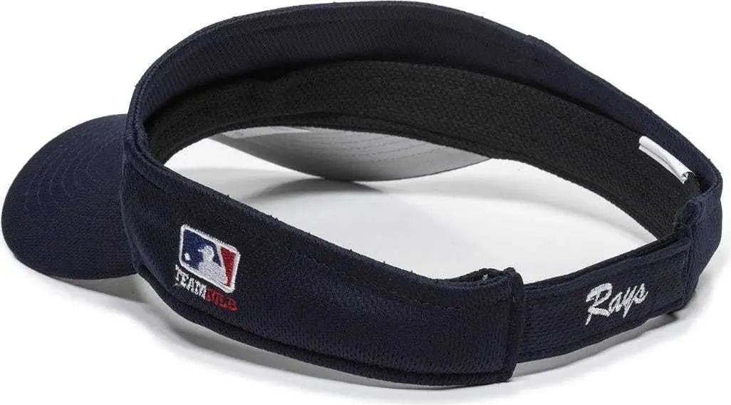 Oc Sports Mlb-185 Traditional Visor - Tampa Bay Rays
