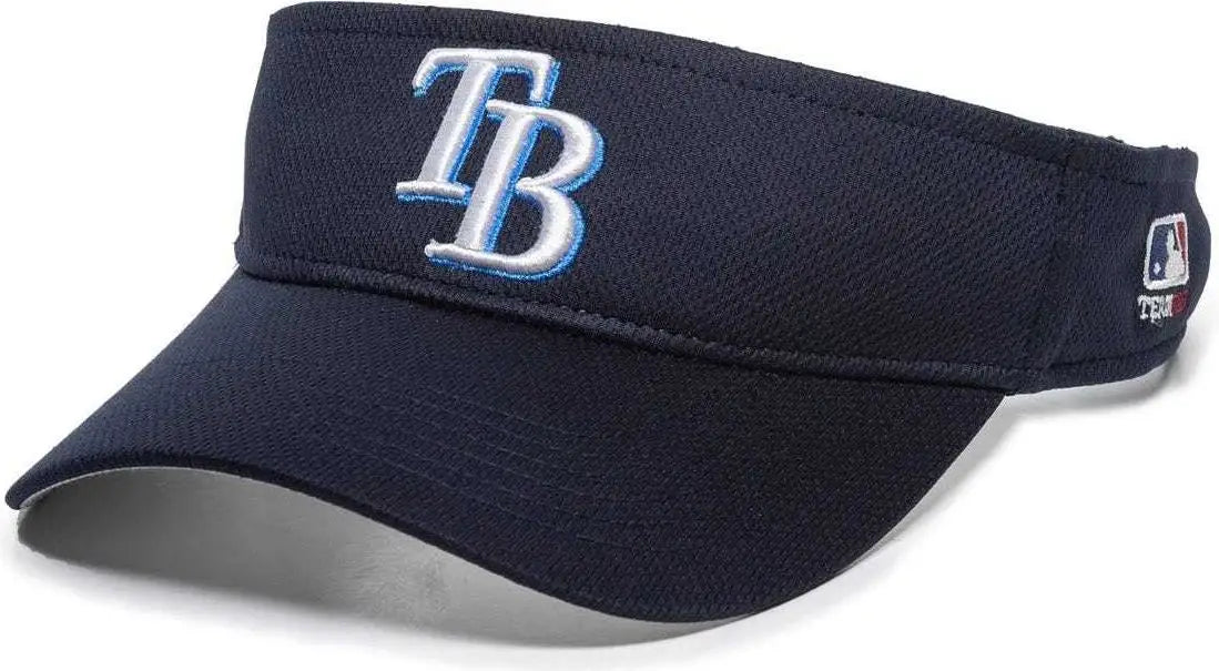 Oc Sports Mlb-185 Traditional Visor - Tampa Bay Rays