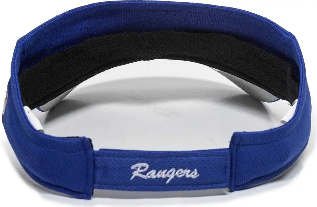 Oc Sports Mlb-185 Traditional Visor - Texas Rangers