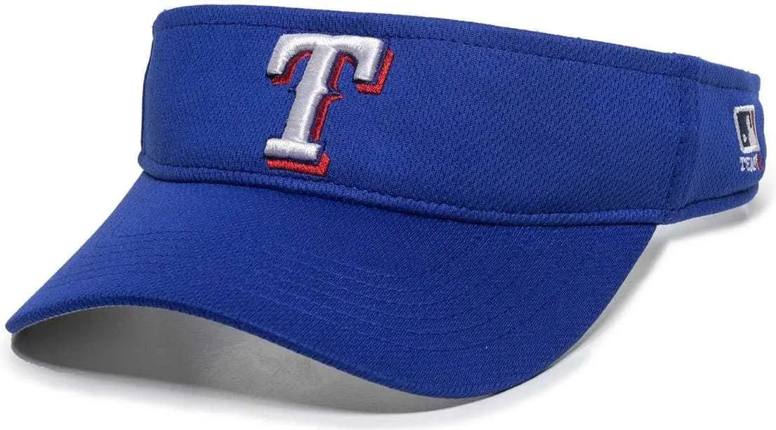 Oc Sports Mlb-185 Traditional Visor - Texas Rangers