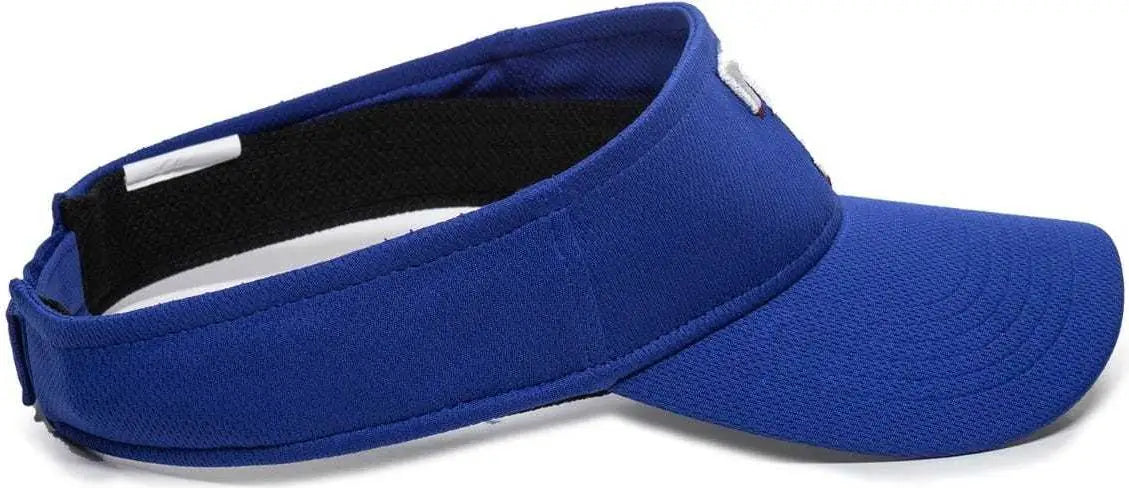Oc Sports Mlb-185 Traditional Visor - Texas Rangers