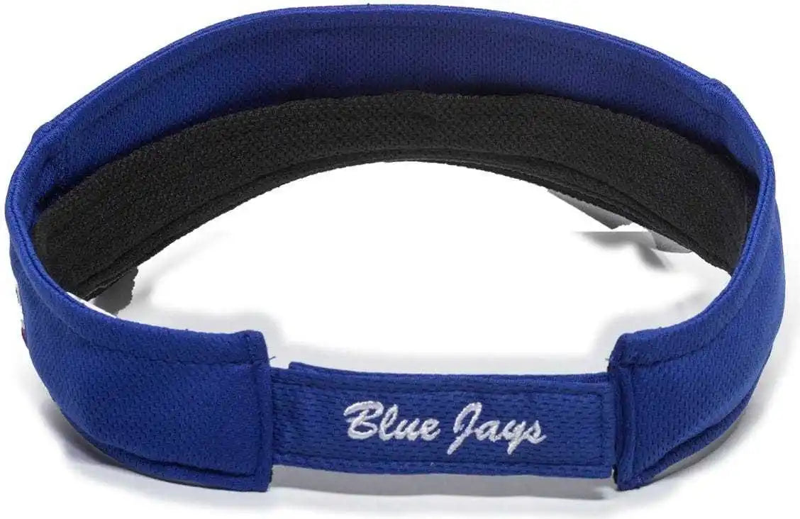 Oc Sports Mlb-185 Traditional Visor - Toronto Blue Jays - Royal / one Size Fits Most