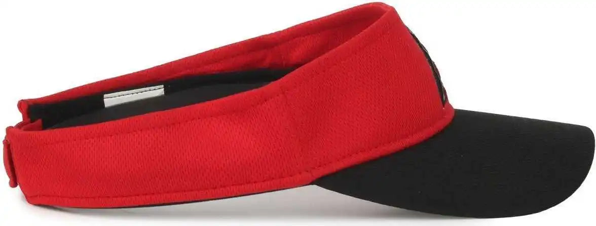 Oc Sports Mlb-185traditional Visor - Arizona Diamondbacks - Red Black / 6 7/8’’ - 7 1/2’’