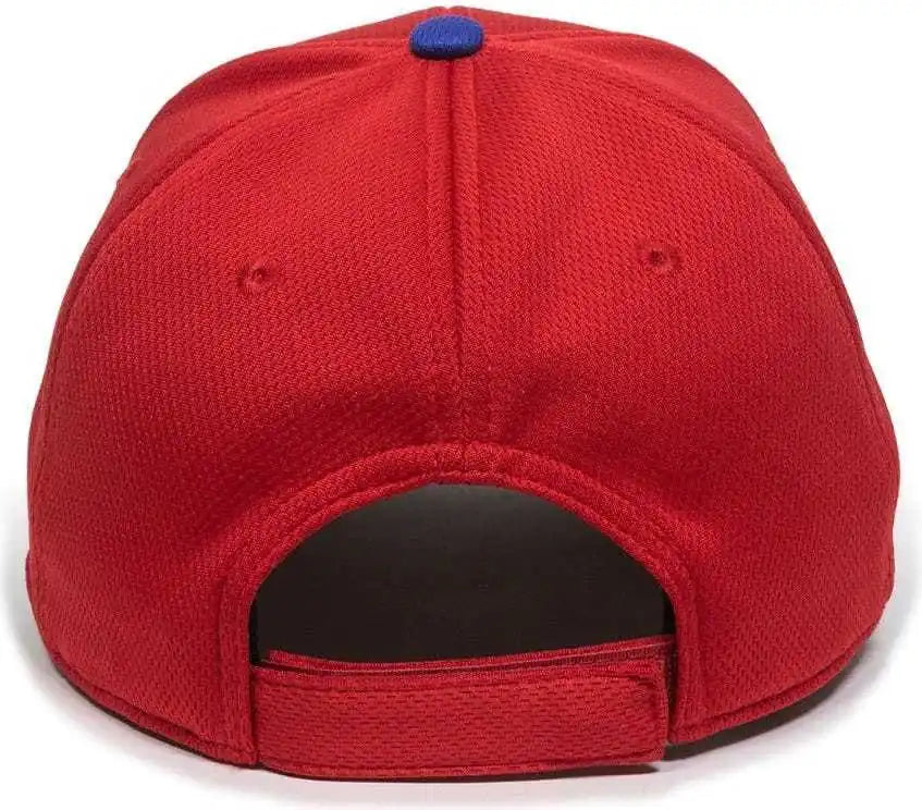 Oc Sports Mlb-350 Mlb Polyester Baseball Adjustable Cap - Philadelphia Phillies Home - Red / 6 3/8’’ - 7’’