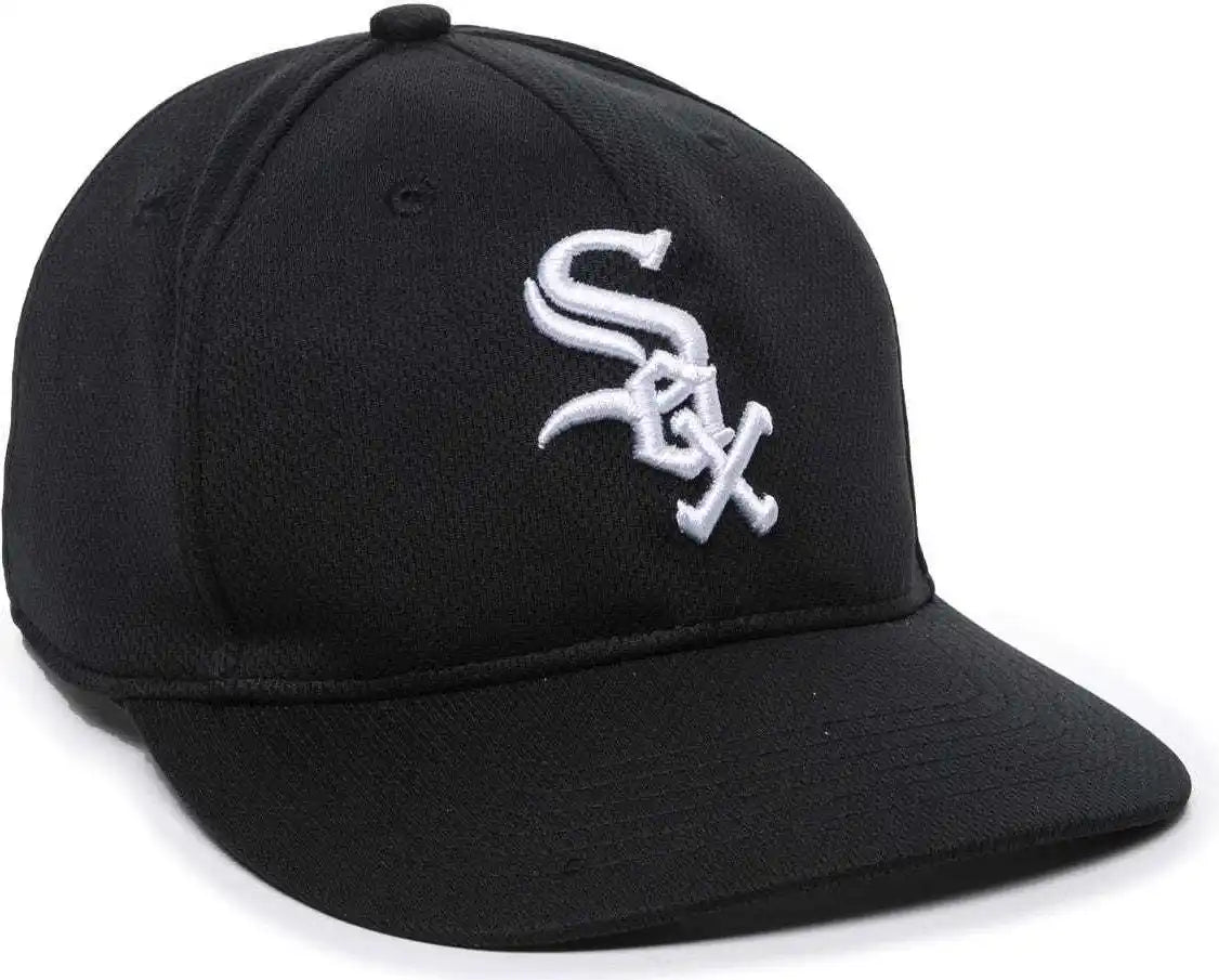 Oc Sports Mlb-350 Mlb Polyester Baseball Adjustable Cap - Chicago White Sox Home &amp; Road - Black / 6 3/8’’ - 7’’