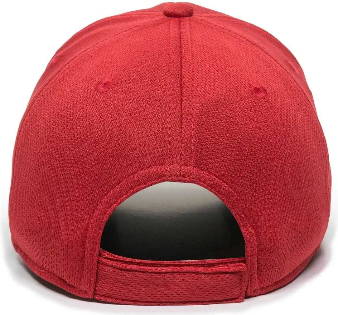 Oc Sports Mlb-350 Mlb Polyester Baseball Adjustable Cap - Cincinnati Reds Home - Red / 6 3/8’’ - 7’’