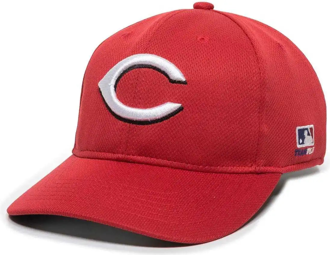 Oc Sports Mlb-350 Mlb Polyester Baseball Adjustable Cap - Cincinnati Reds Home