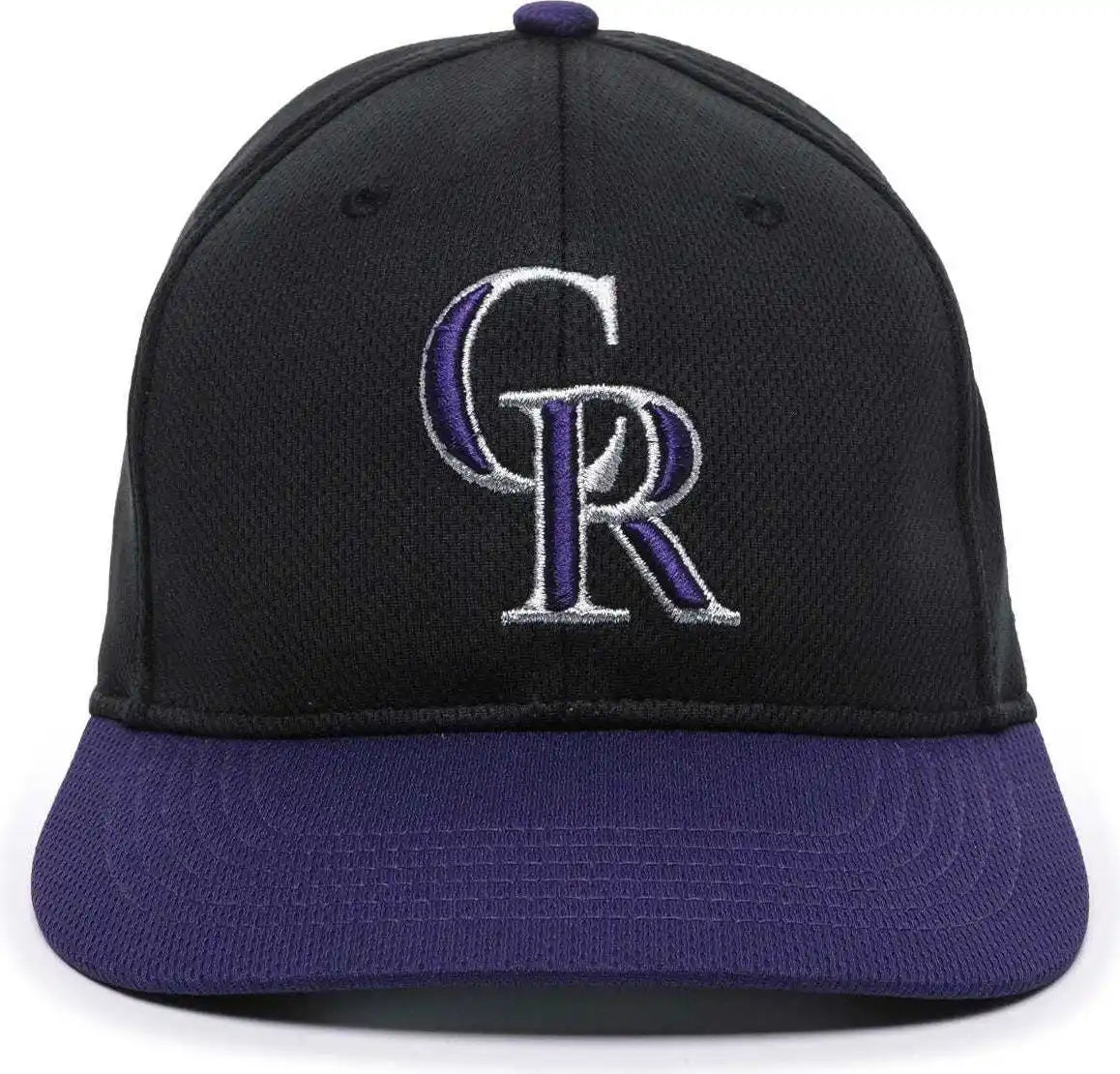 Oc Sports Mlb-350 Mlb Polyester Baseball Adjustable Cap - Colorado Rockies Alternate