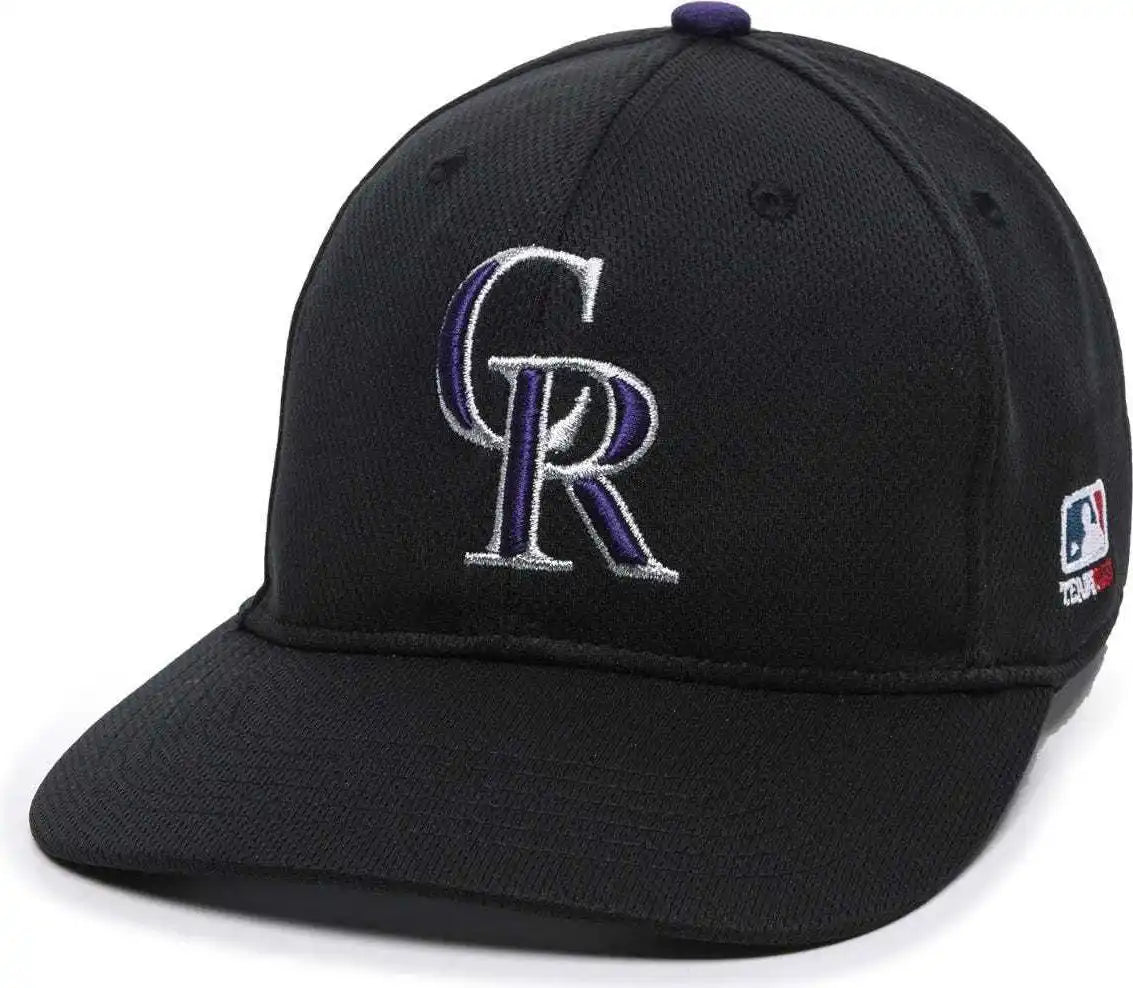 Oc Sports Mlb-350 Mlb Polyester Baseball Adjustable Cap - Colorado Rockies Home &amp; Road