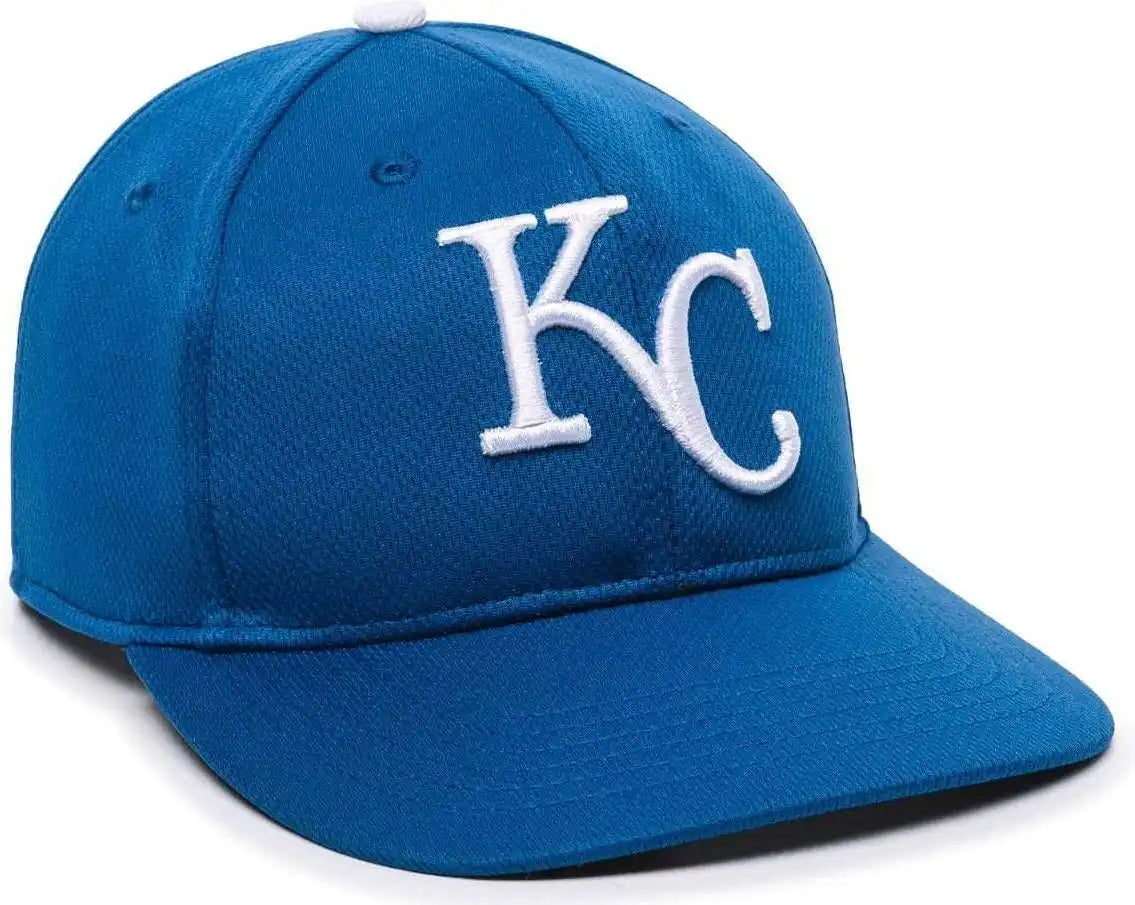 Oc Sports Mlb-350 Mlb Polyester Baseball Adjustable Cap - Kansas City Royals Home &amp; Road - Royal / 6 3/8’’ - 7’’