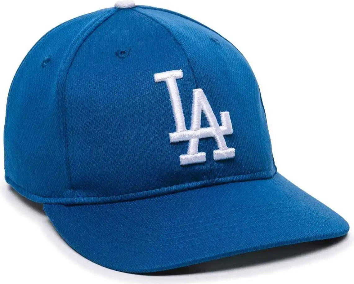 Oc Sports Mlb 350 Polyester Baseball Adjustable Cap Los Angeles Dodgers Home & Road Royal / 6 3/8’’ 7’’