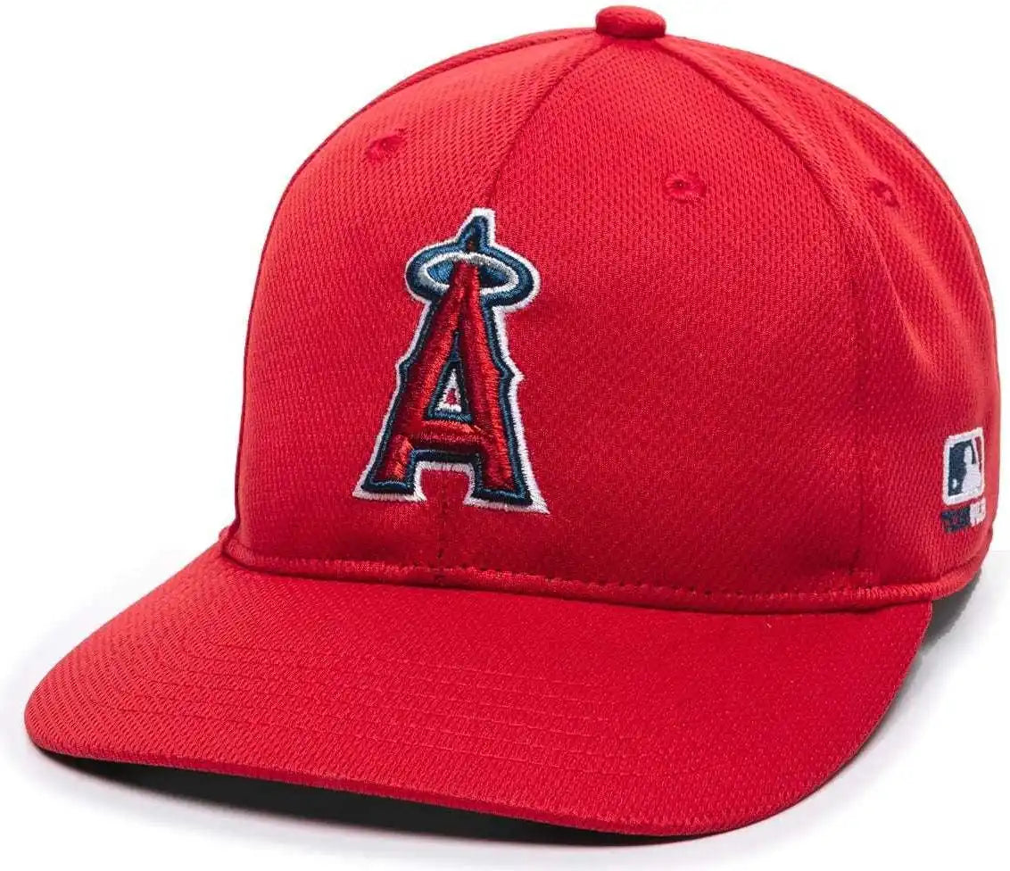 Oc Sports Mlb-350 Mlb Polyester Baseball Adjustable Cap - Los Angeles Angels Home &amp; Road