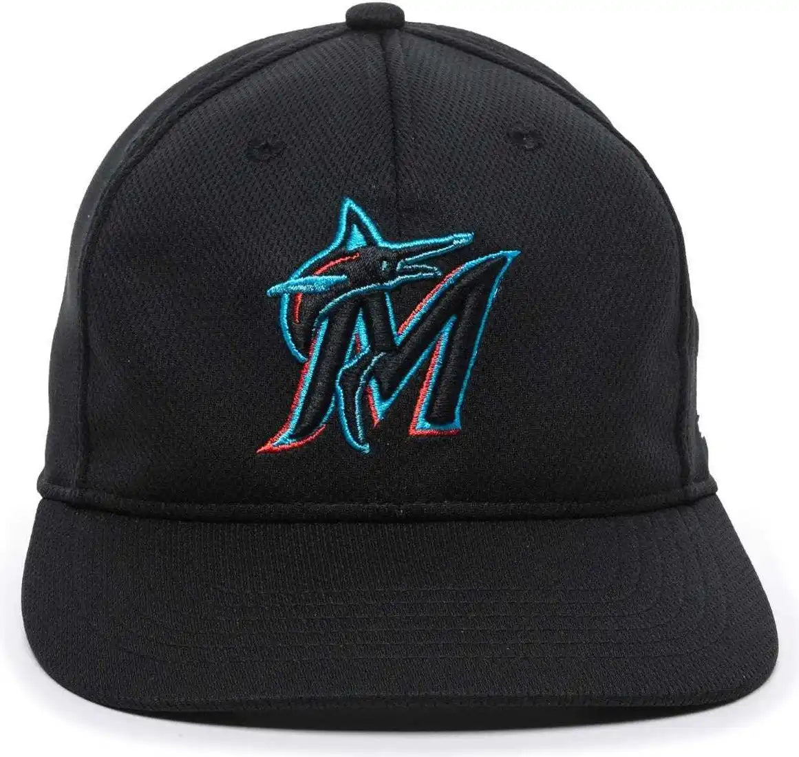 Oc Sports Mlb-350 Mlb Polyester Baseball Adjustable Cap - Miami Marlins Home &amp; Road