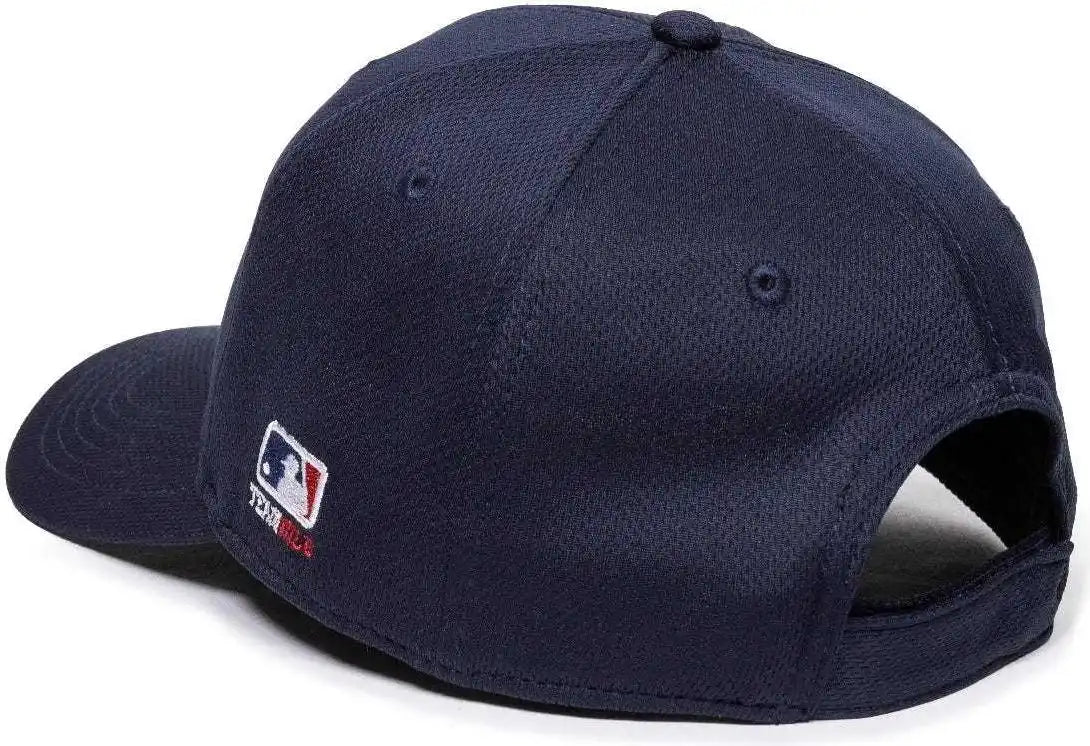 Oc Sports Mlb 350 Polyester Baseball Adjustable Cap Milwaukee Brewers Navy Home & Road