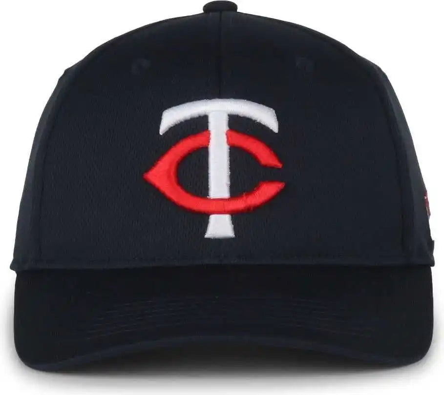 Oc Sports Mlb-350 Mlb Polyester Baseball Adjustable Cap - Minnesota Twins Home - Navy / 6 3/8’’ - 7’’