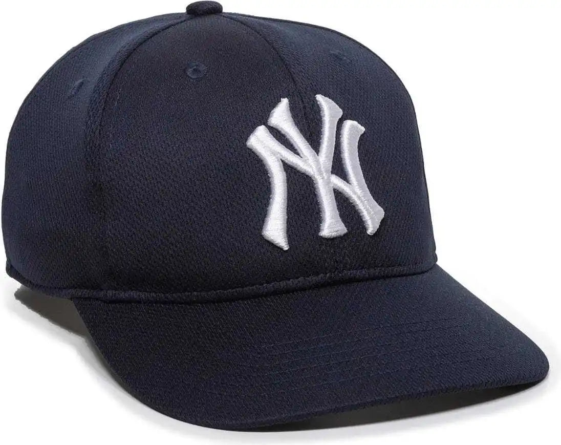 Oc Sports Mlb-350 Mlb Polyester Baseball Adjustable Cap - New York Yankees Home & Road - Navy / 6 3/8’’ - 7’’