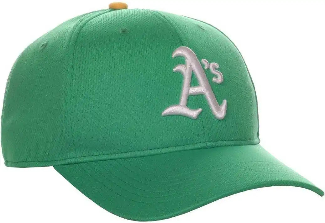 Oc Sports Mlb 350 Polyester Baseball Adjustable Cap Oakland Athletics Legacy Kelly / 6 3/8’’ 7’’