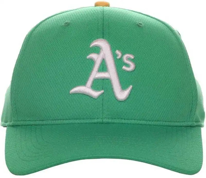 Oc Sports Mlb 350 Polyester Baseball Adjustable Cap Oakland Athletics Legacy Kelly / 6 3/8’’ 7’’