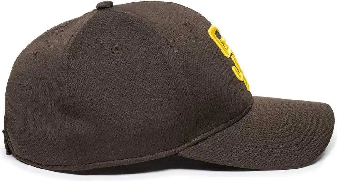 Oc Sports Mlb 350 Polyester Baseball Adjustable Cap San Diego Padres Home