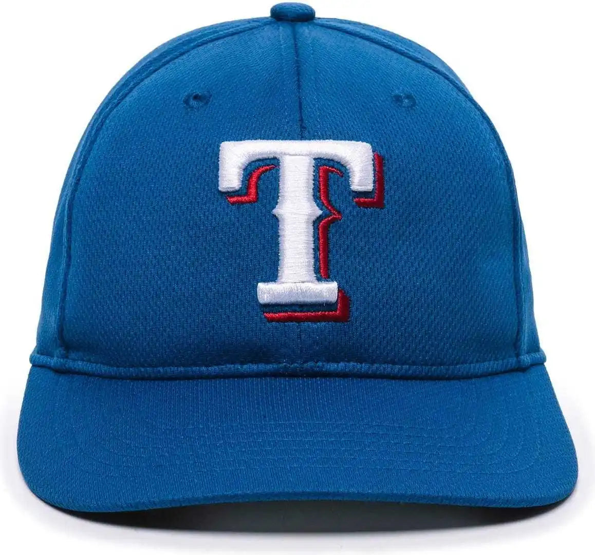 Oc Sports Mlb-350 Mlb Polyester Baseball Adjustable Cap - Texas Rangers Home &amp; Road