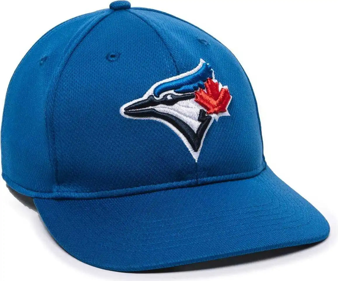 Oc Sports Mlb-350 Mlb Polyester Baseball Adjustable Cap - Toronto Blue Jays Home &amp; Road - Royal / 6 3/8’’ - 7’’