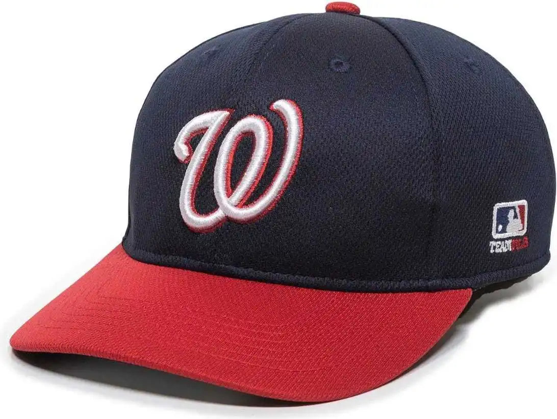 Oc Sports Mlb-350 Mlb Polyester Baseball Adjustable Cap - Washington Nationals Road