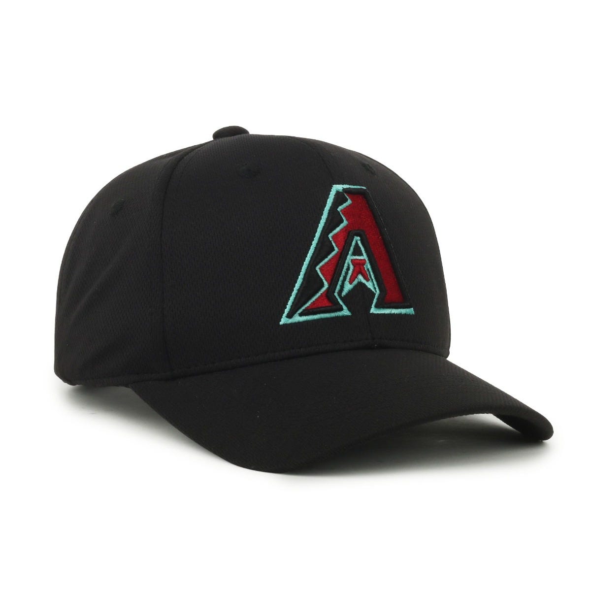 Oc Sports Mlb-350 Mlb Polyester Baseball Adjustable Cap - Arizona Diamondbacks Black/teal