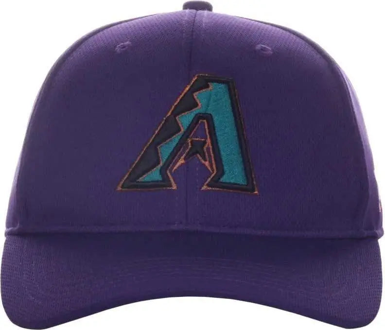 Oc Sports Mlb-350 Mlb Polyester Baseball Adjustable Cap - Arizona Diamondbacks Legacy - Purple / 6 3/8’’ - 7’’