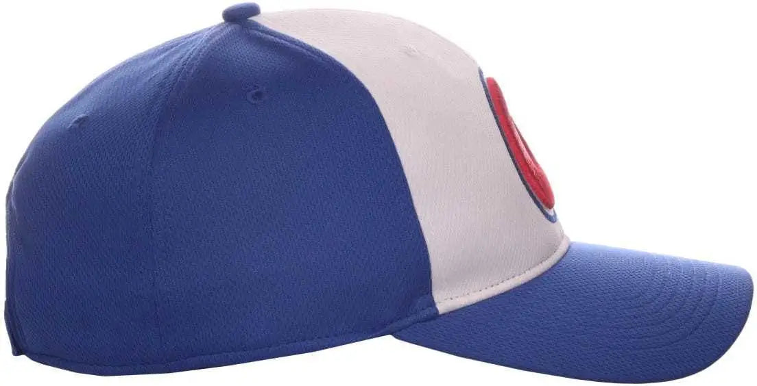 Oc Sports Mlb-350 Mlb Polyester Baseball Adjustable Cap - Atlanta Braves Legacy - White Royal / 6 3/8’’ - 7’’