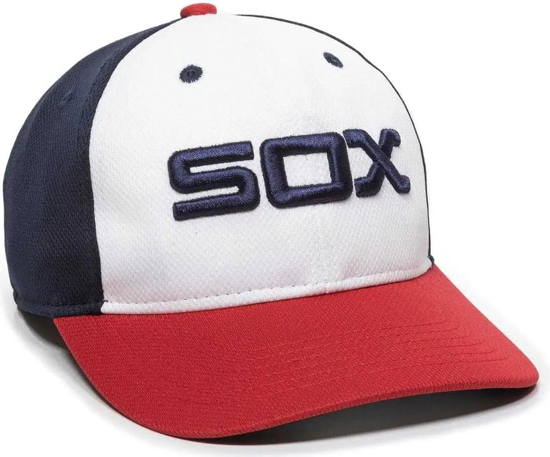 Oc Sports Mlb-350 Mlb Polyester Baseball Adjustable Cap - Chicago White Sox Legacy - Navy / 6 3/8’’ - 7’’