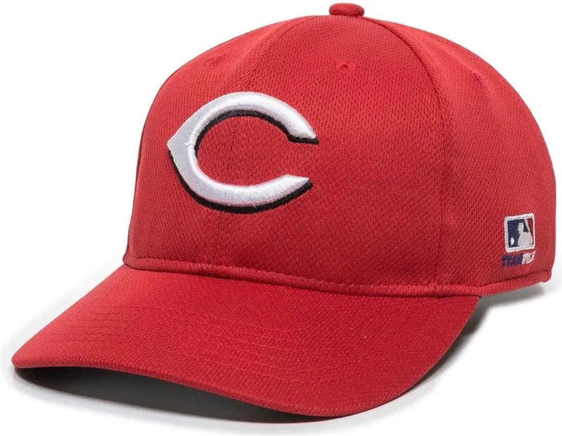 Oc Sports Mlb-350 Mlb Polyester Baseball Adjustable Cap - Cincinnati Reds Home