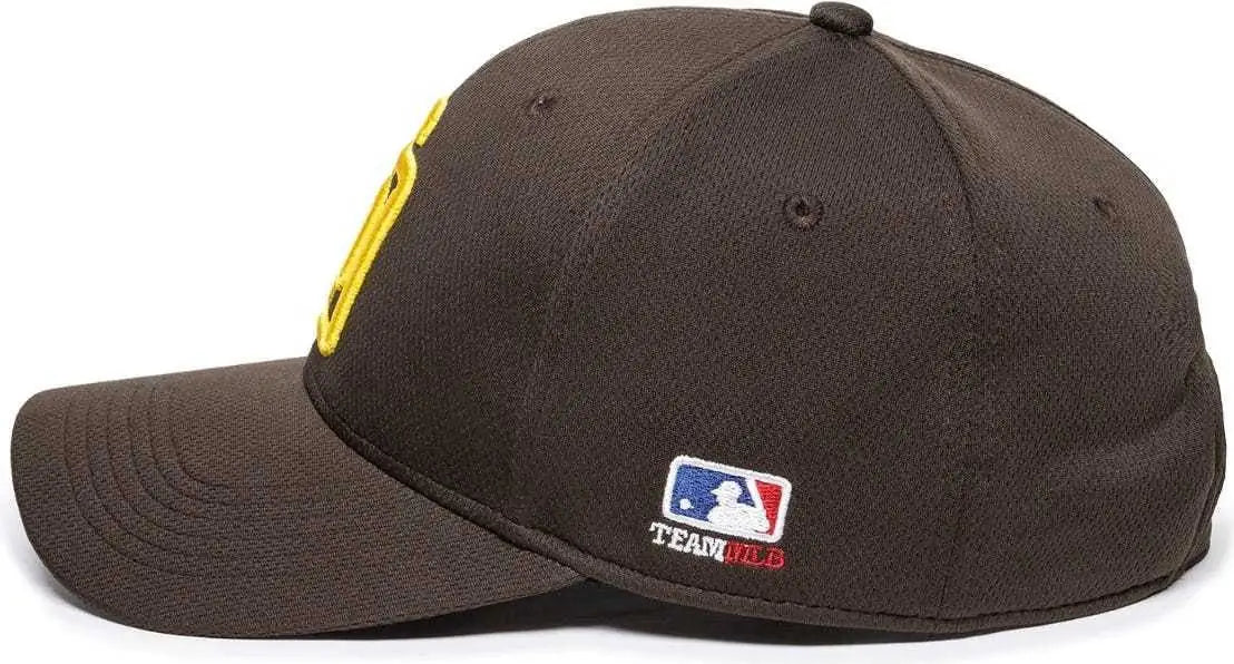 Oc Sports Mlb-350 Mlb Polyester Baseball Adjustable Cap - San Diego Padres Home