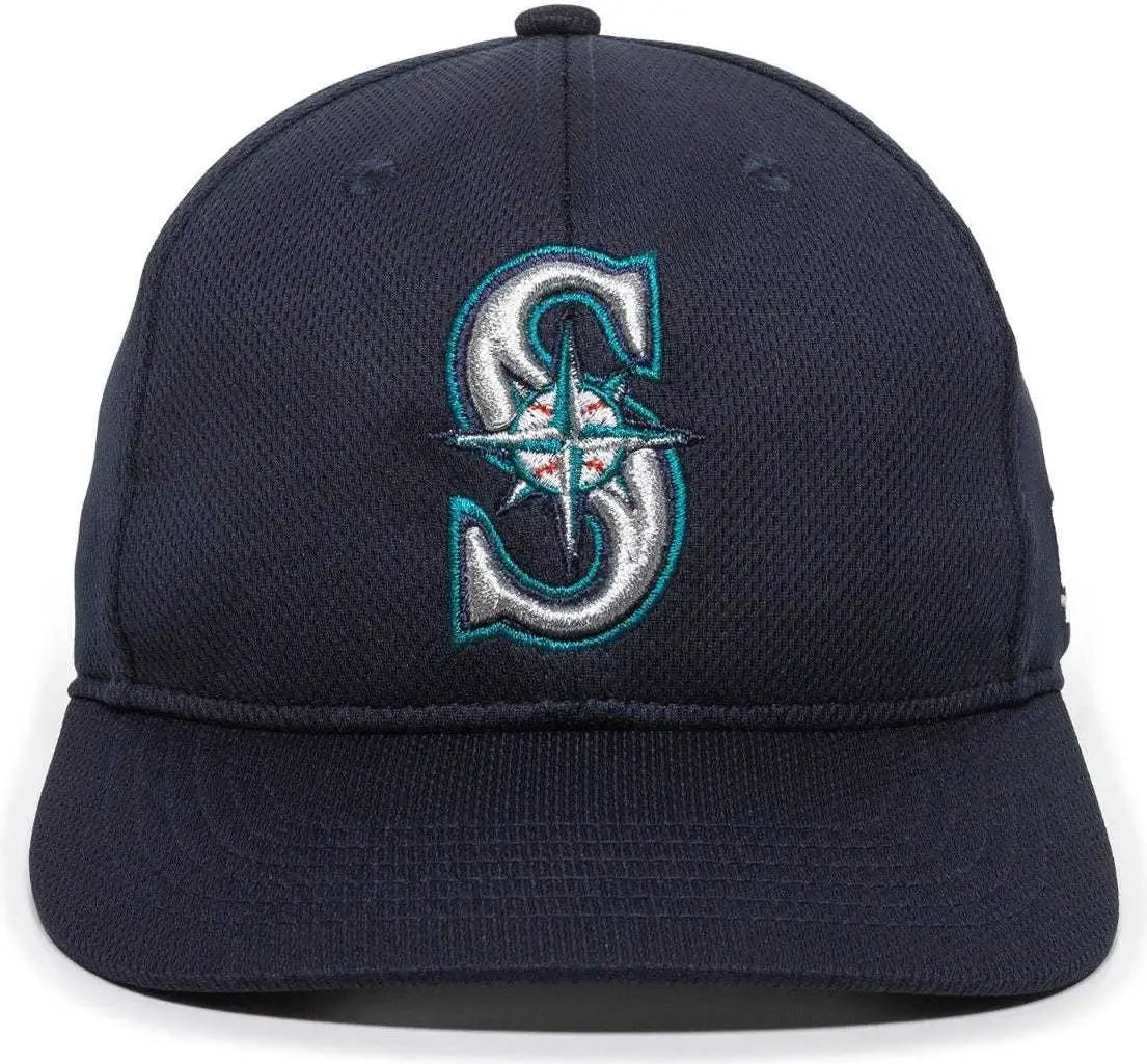 Oc Sports Mlb-350 Mlb Polyester Baseball Adjustable Cap - Seattle Mariners Home & Road