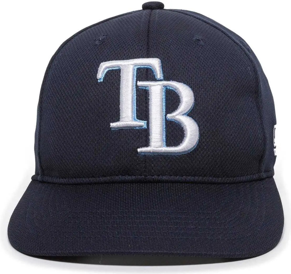 Oc Sports Mlb-350 Mlb Polyester Baseball Adjustable Cap - Tampa Bay Rays Home and Road