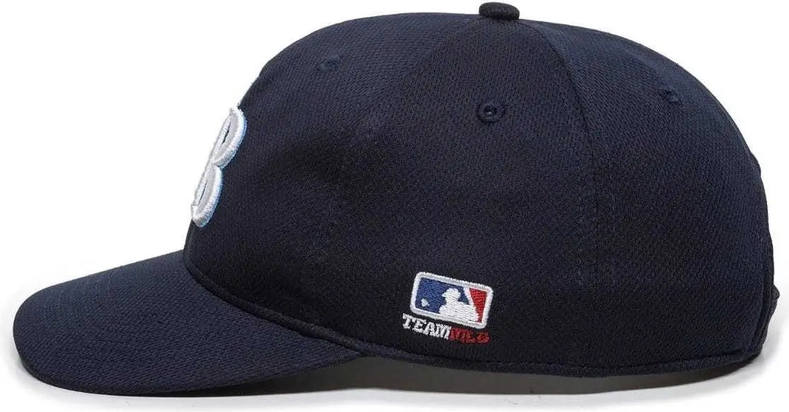 Oc Sports Mlb-350 Mlb Polyester Baseball Adjustable Cap - Tampa Bay Rays Home and Road