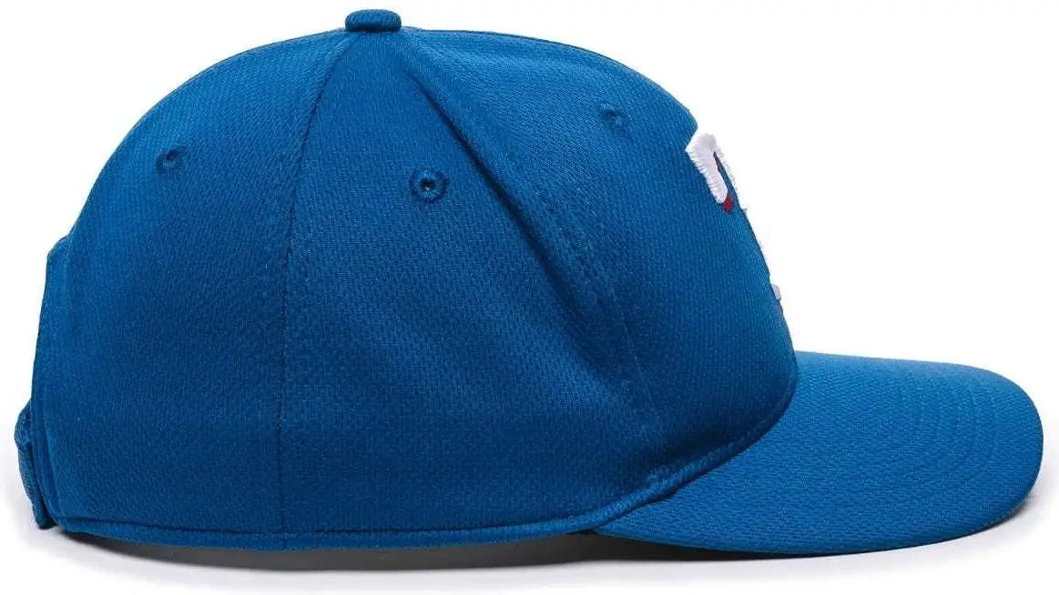 Oc Sports Mlb-350 Mlb Polyester Baseball Adjustable Cap - Texas Rangers Home & Road