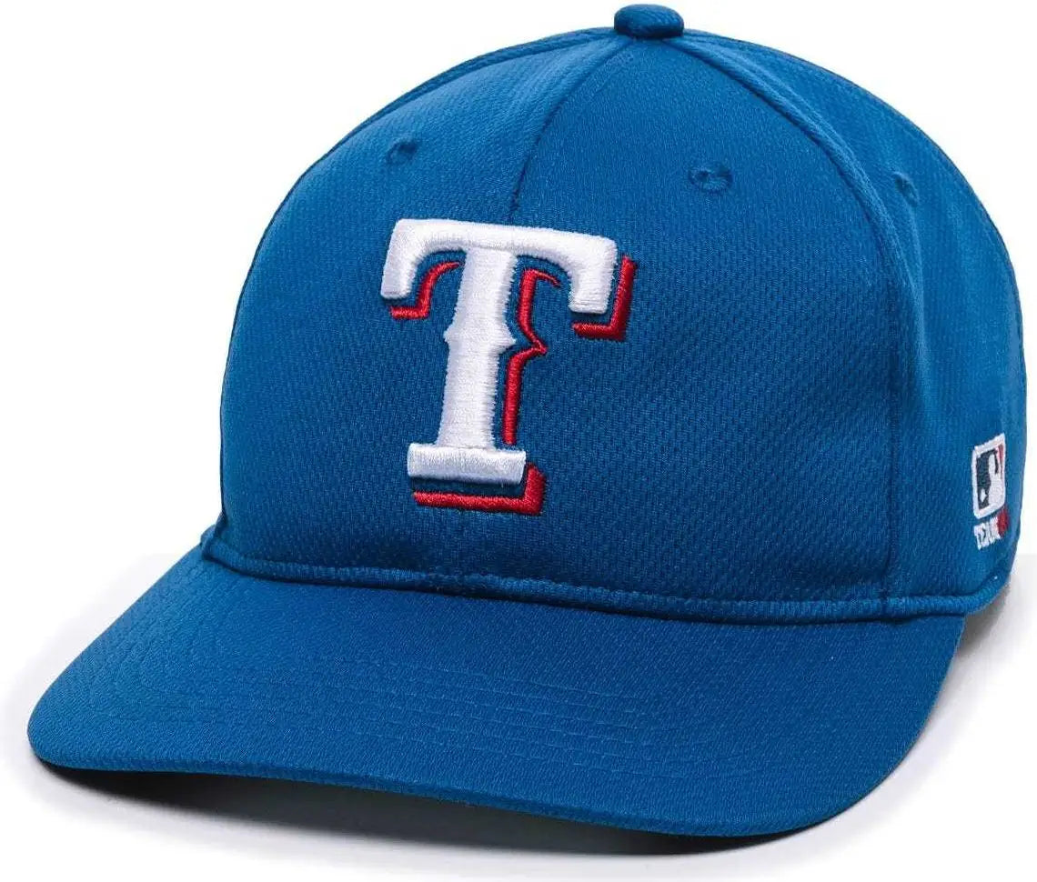Oc Sports Mlb-350 Mlb Polyester Baseball Adjustable Cap - Texas Rangers Home & Road