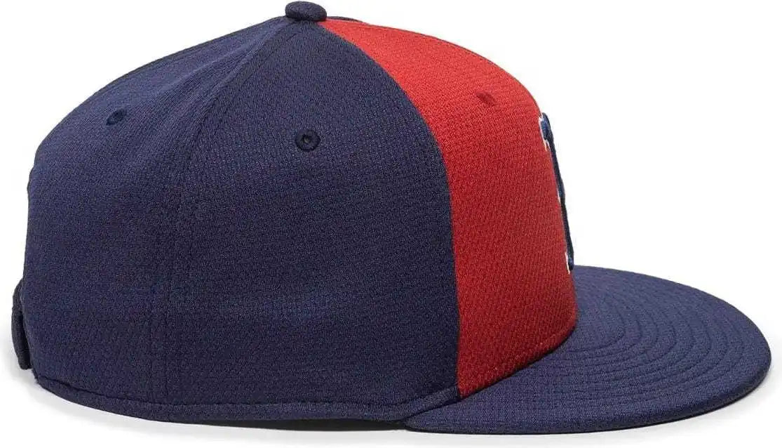 Oc Sports Mlb 400 Mesh Baseball Cap Boston Red Sox Colorblock
