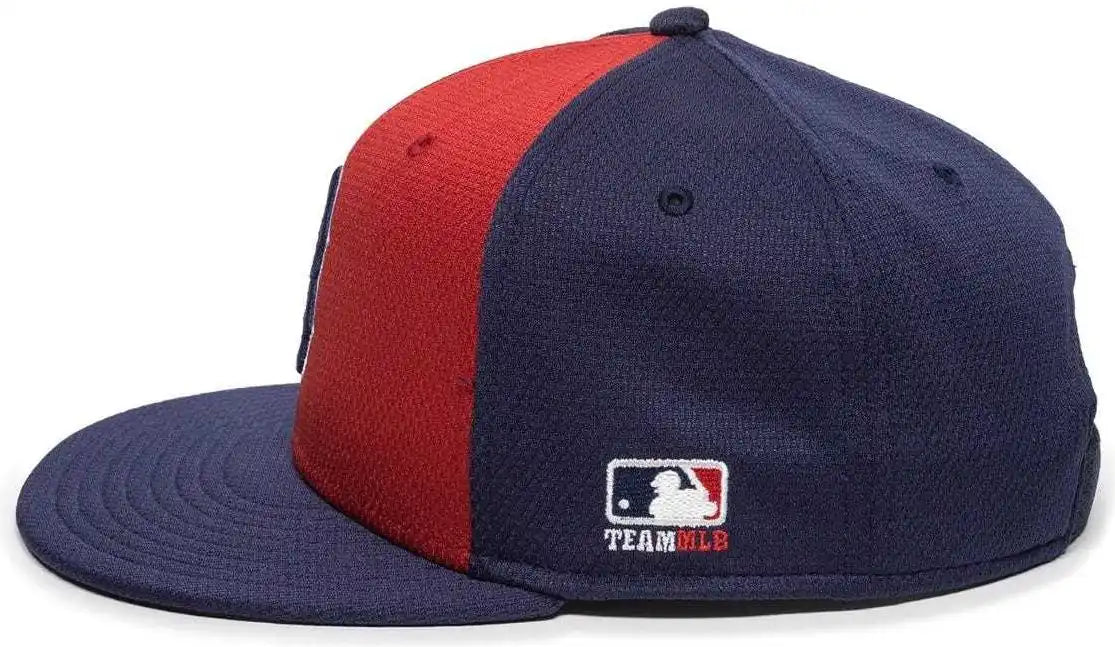 Oc Sports Mlb 400 Mesh Baseball Cap Boston Red Sox Colorblock