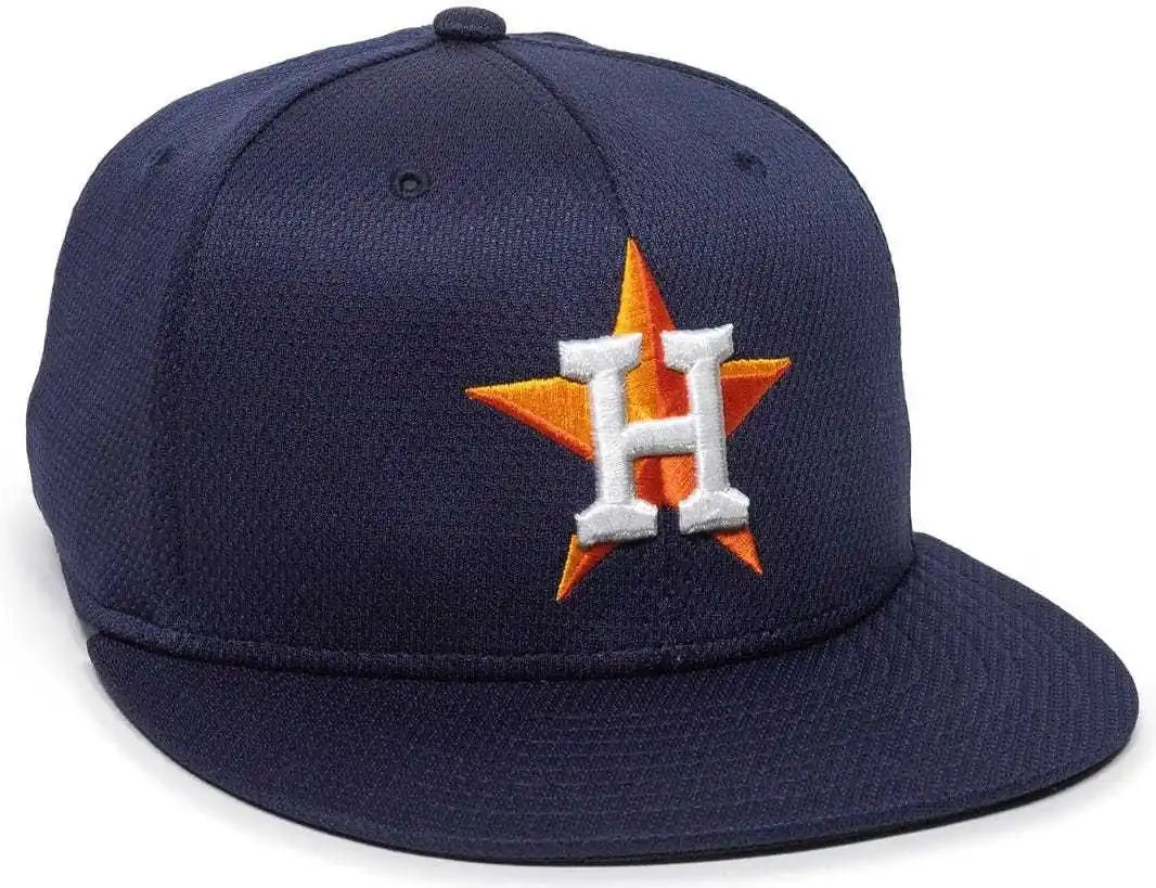 Oc Sports Mlb-400 Mlb Mesh Baseball Cap - Houston Astros Home & Road - Navy / 6 3/8’’ - 7’’