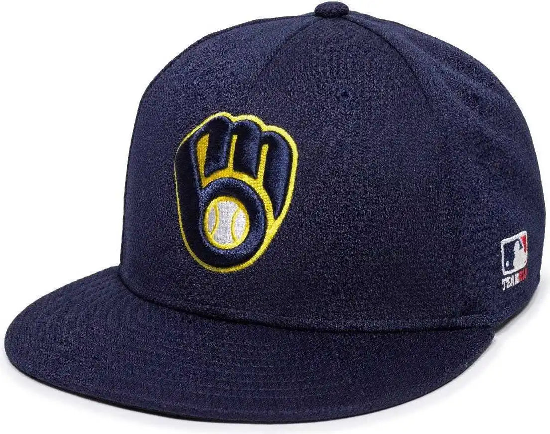 Oc Sports Mlb 400 Mesh Baseball Cap Milwaukee Brewers Home and Road
