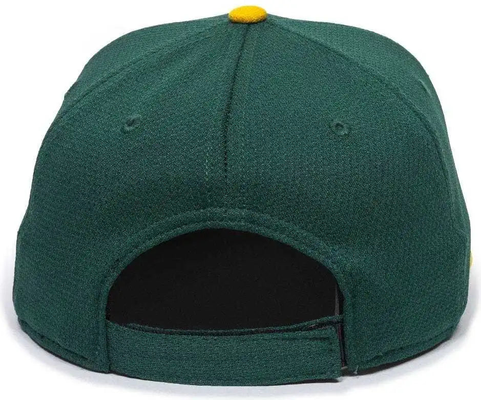 Oc Sports Mlb-400 Mlb Mesh Baseball Cap - Oakland Athletics - Forest Gold / 6 3/8’’ - 7’’