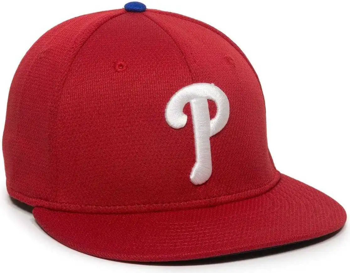 Oc Sports Mlb-400 Mlb Mesh Baseball Cap - Philadelphia Phillies Home &amp; Road - Red / 6 3/8’’ - 7’’