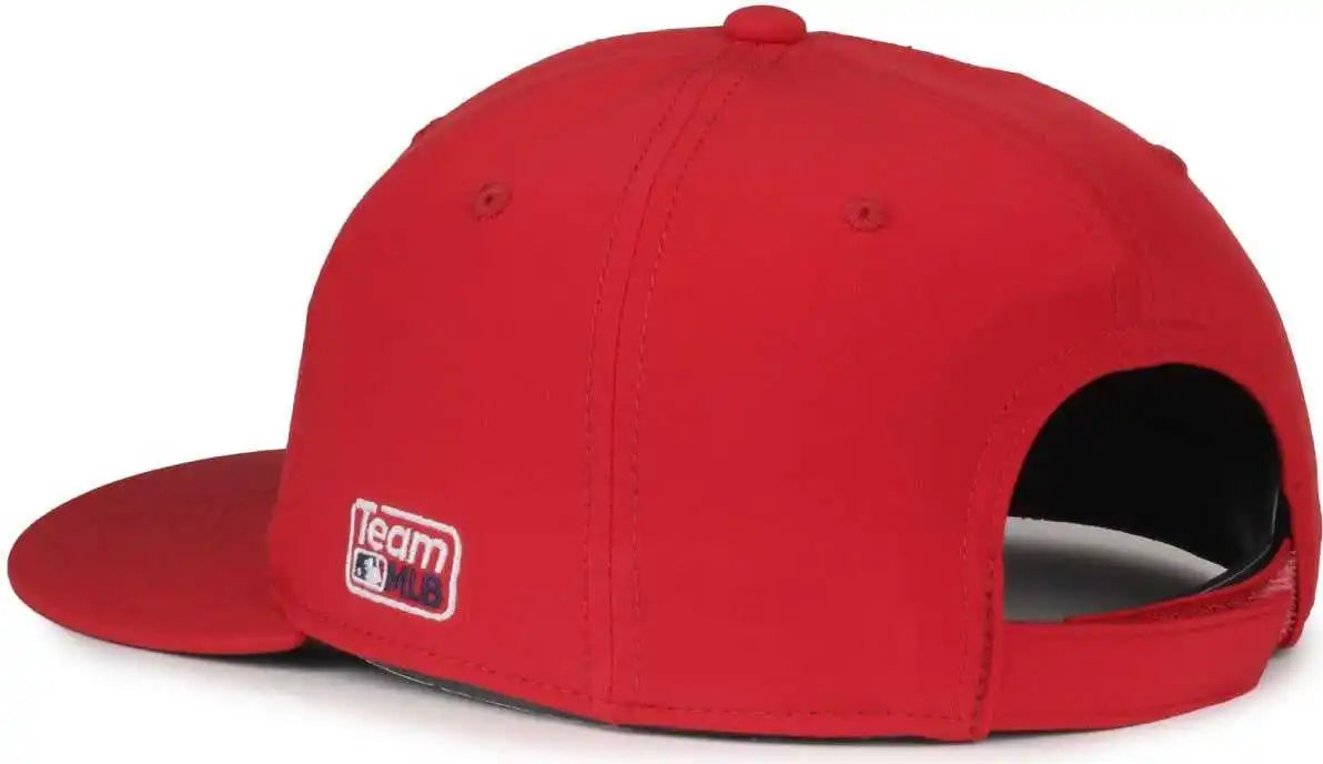Oc Sports Mlb-450 Performance Baseball Cap - Cincinnati Reds Colorblock