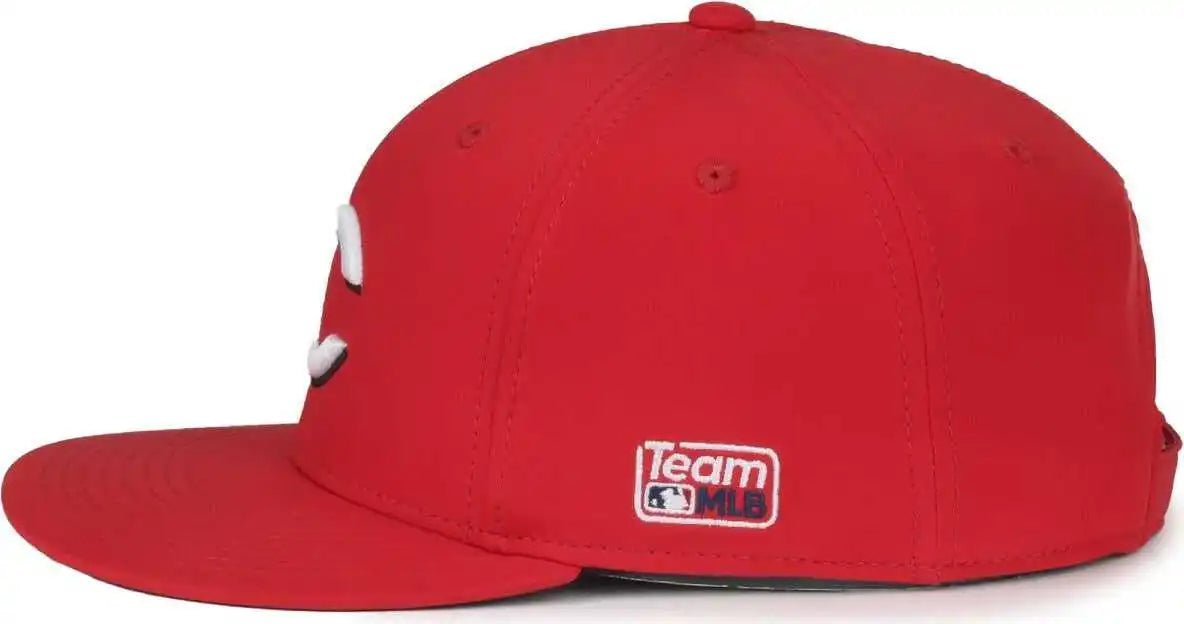 Oc Sports Mlb-450 Performance Baseball Cap - Cincinnati Reds Colorblock