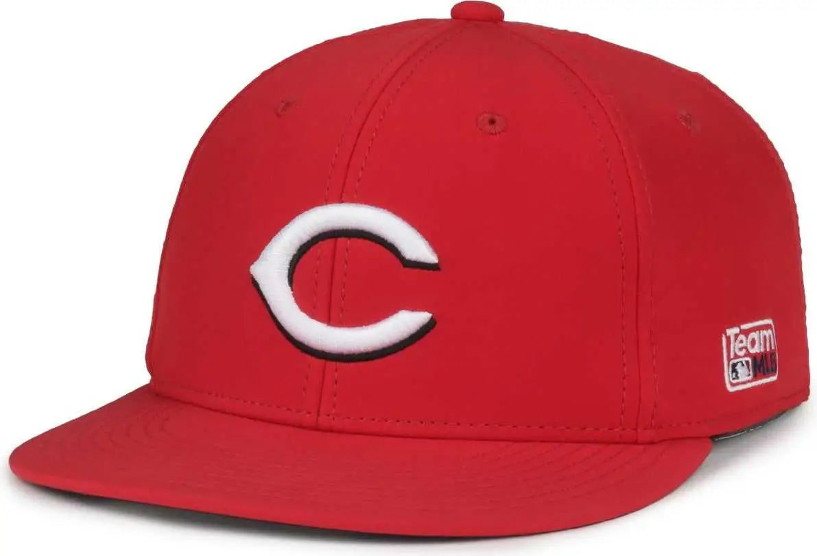 Oc Sports Mlb-450 Performance Baseball Cap - Cincinnati Reds Colorblock